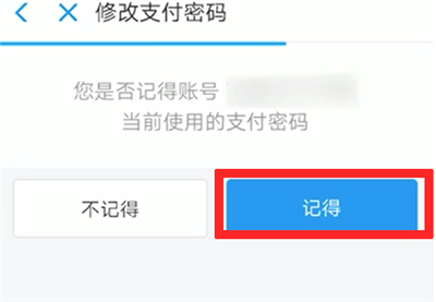 支付宝如何修改支付密码