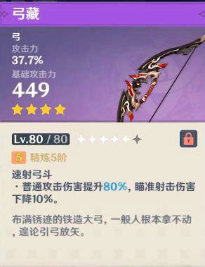 原神达达利亚用什么武器？原神达达利亚五把武器推荐