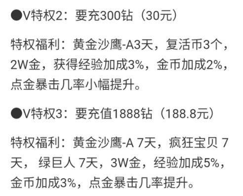 cf手游vip1-9价格表2021，穿越火线手游vip1-9价格表人民币汇总