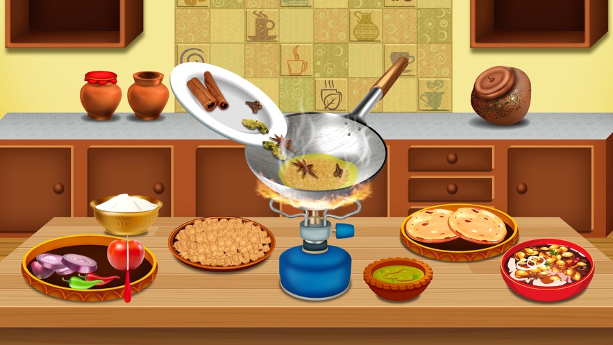 街头食品印度厨师游戏3