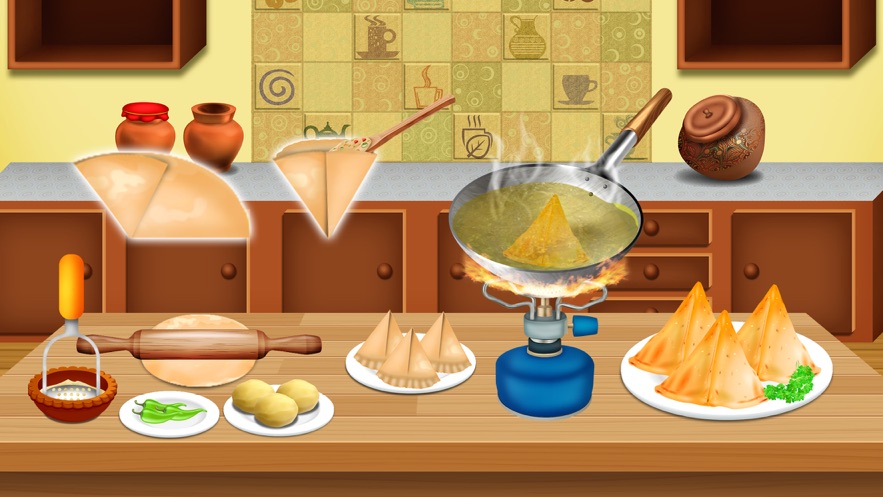 街头食品印度厨师游戏2