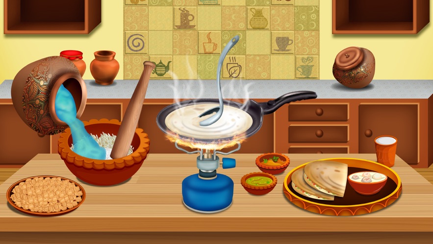 街头食品印度厨师游戏1