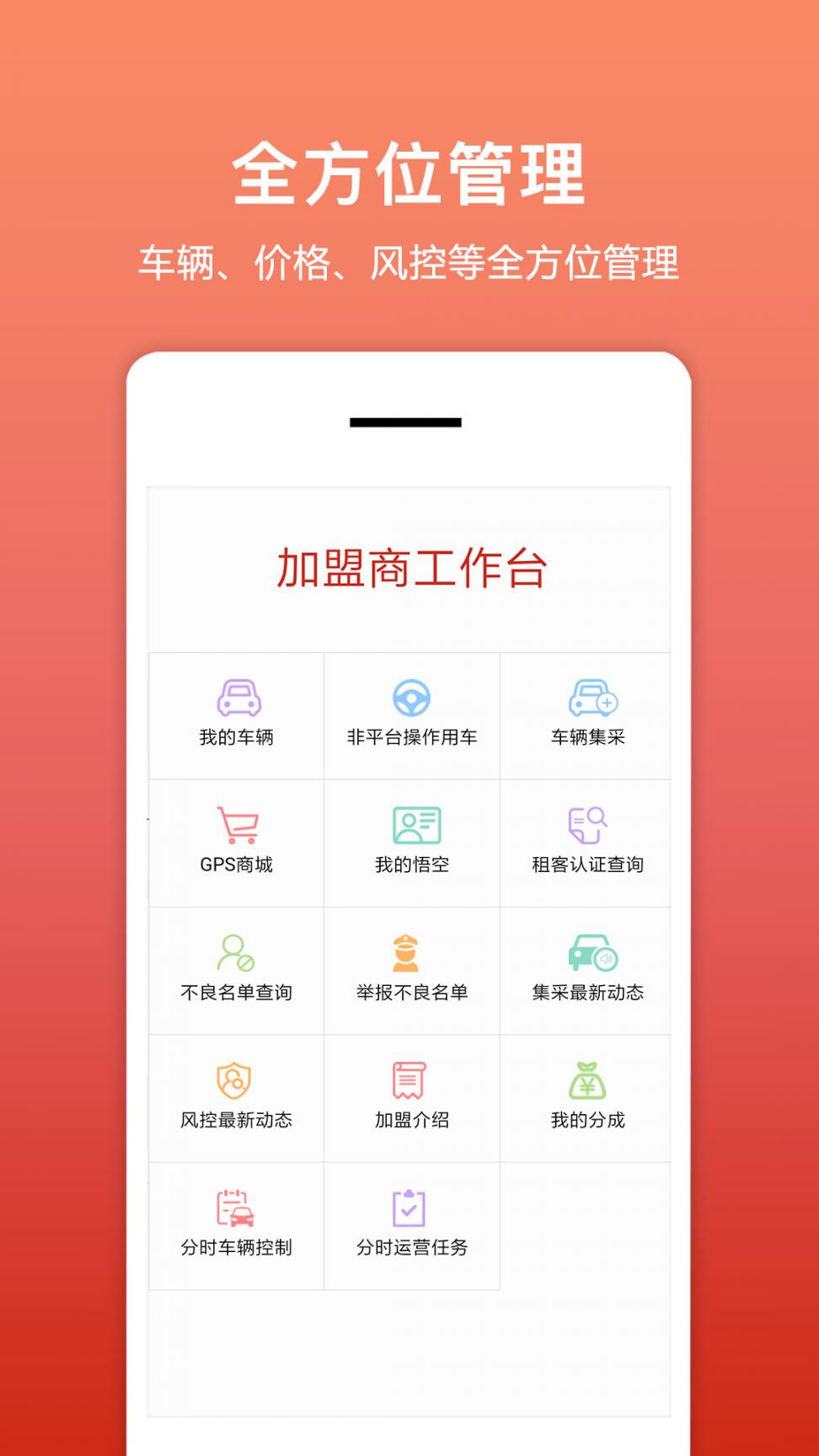 悟空租车商家版app4
