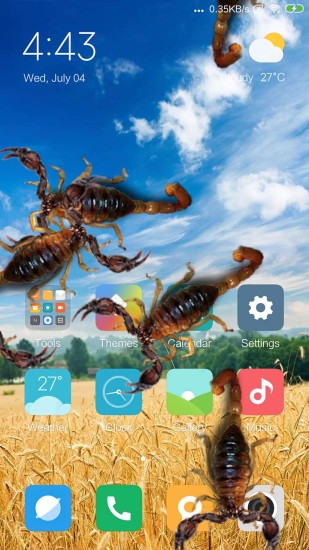 蝎子在手机爬行app4
