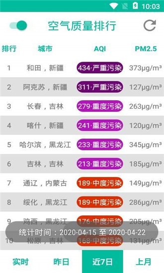 空气质量榜app3
