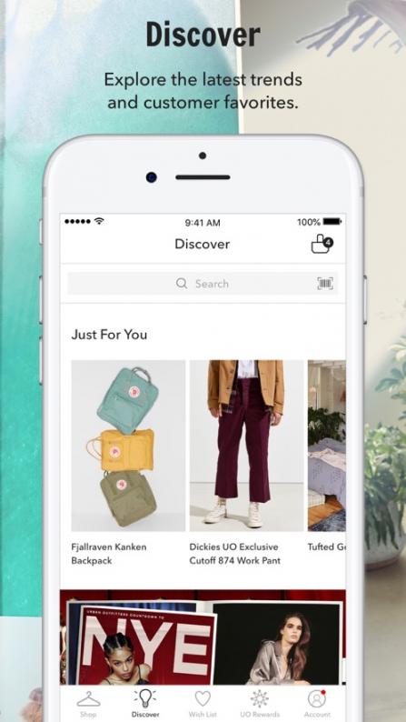 Urban Outfitters app1
