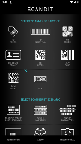 scandit安卓（Scandit Demo）2