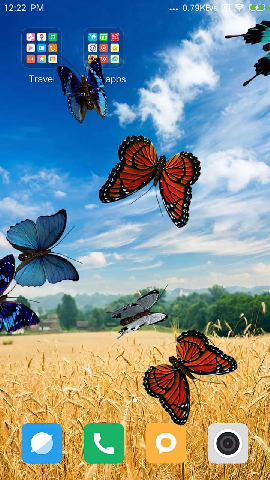蝴蝶在手机飞舞app1