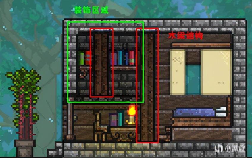 泰拉瑞亚实用性建筑，mc建筑教程超实用的生存小屋