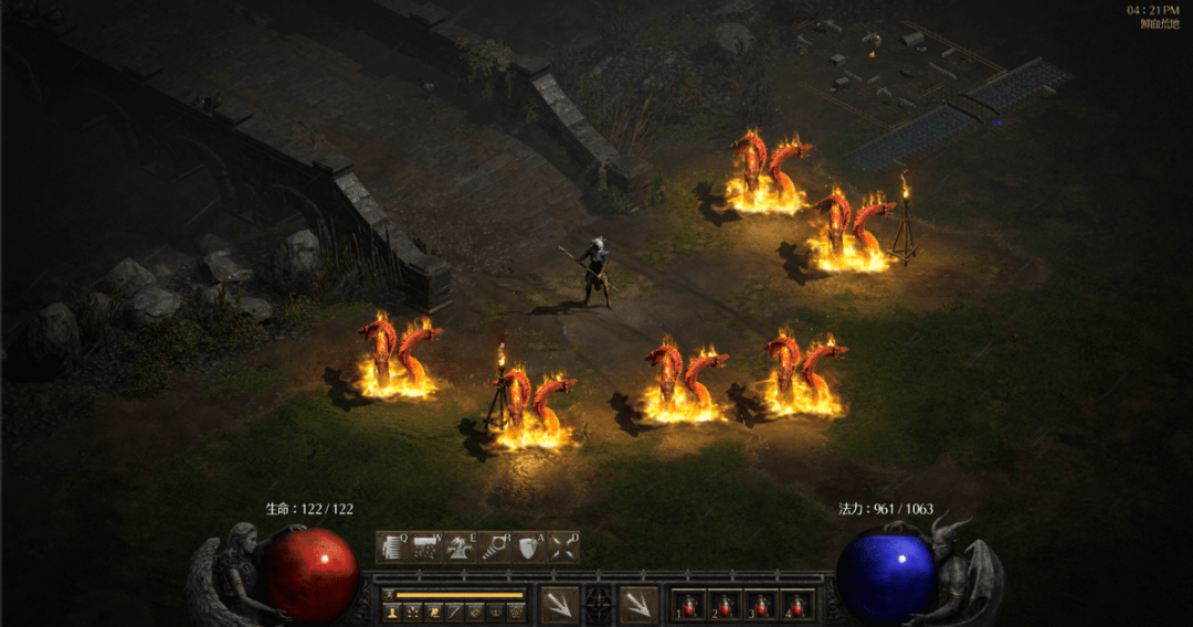 暗黑2冰火法师开荒加点顺序,暗黑2冰火法开荒指南