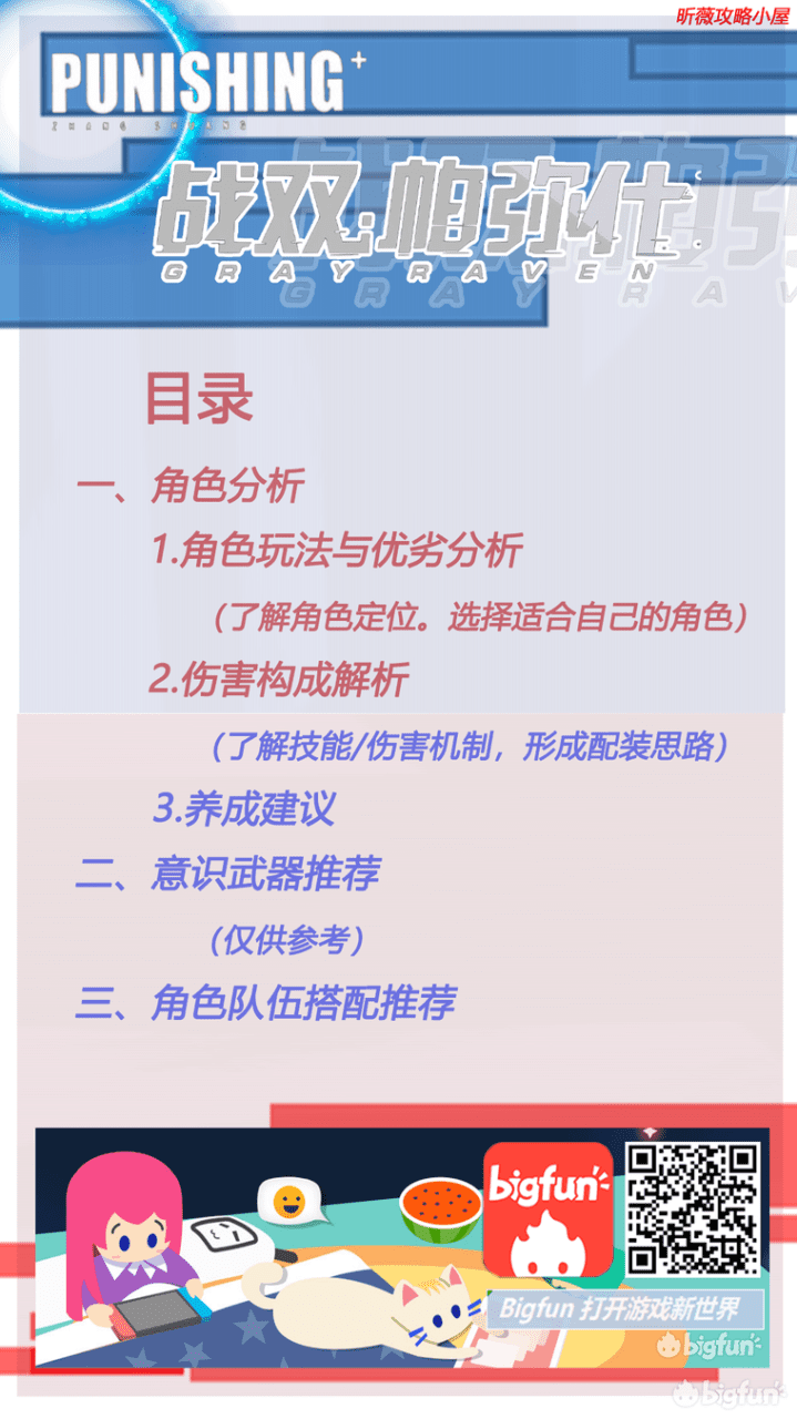 战双异火值得培养吗？战双帕弥什异火养成攻略