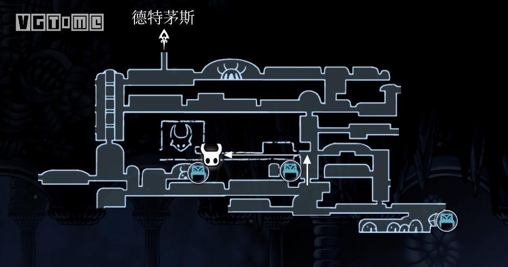 空洞骑士遗忘十字路虫子位置，空洞骑士遗忘十字路流程