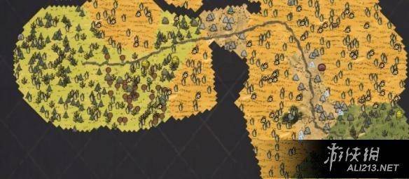 饥荒巨人国地图详解,饥荒巨人国地图的各种图标点
