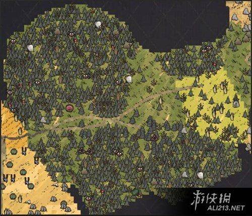 饥荒巨人国地图详解,饥荒巨人国地图的各种图标点