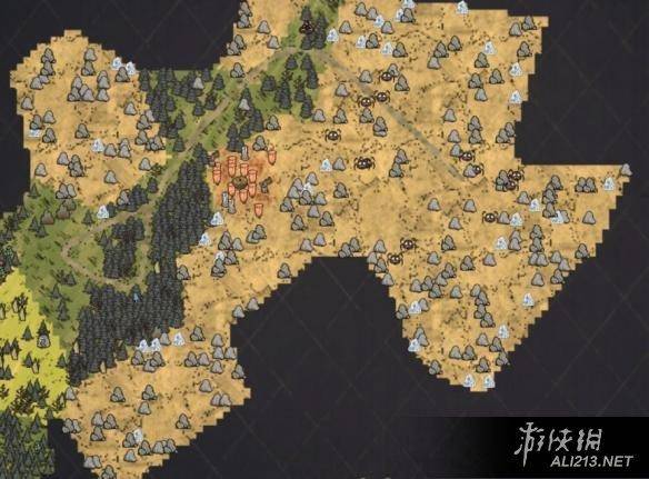 饥荒巨人国地图详解,饥荒巨人国地图的各种图标点