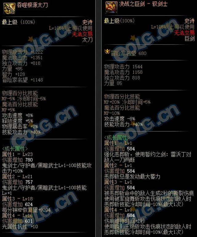 dnf105级装备详解,dnf105级第一波装备爆料